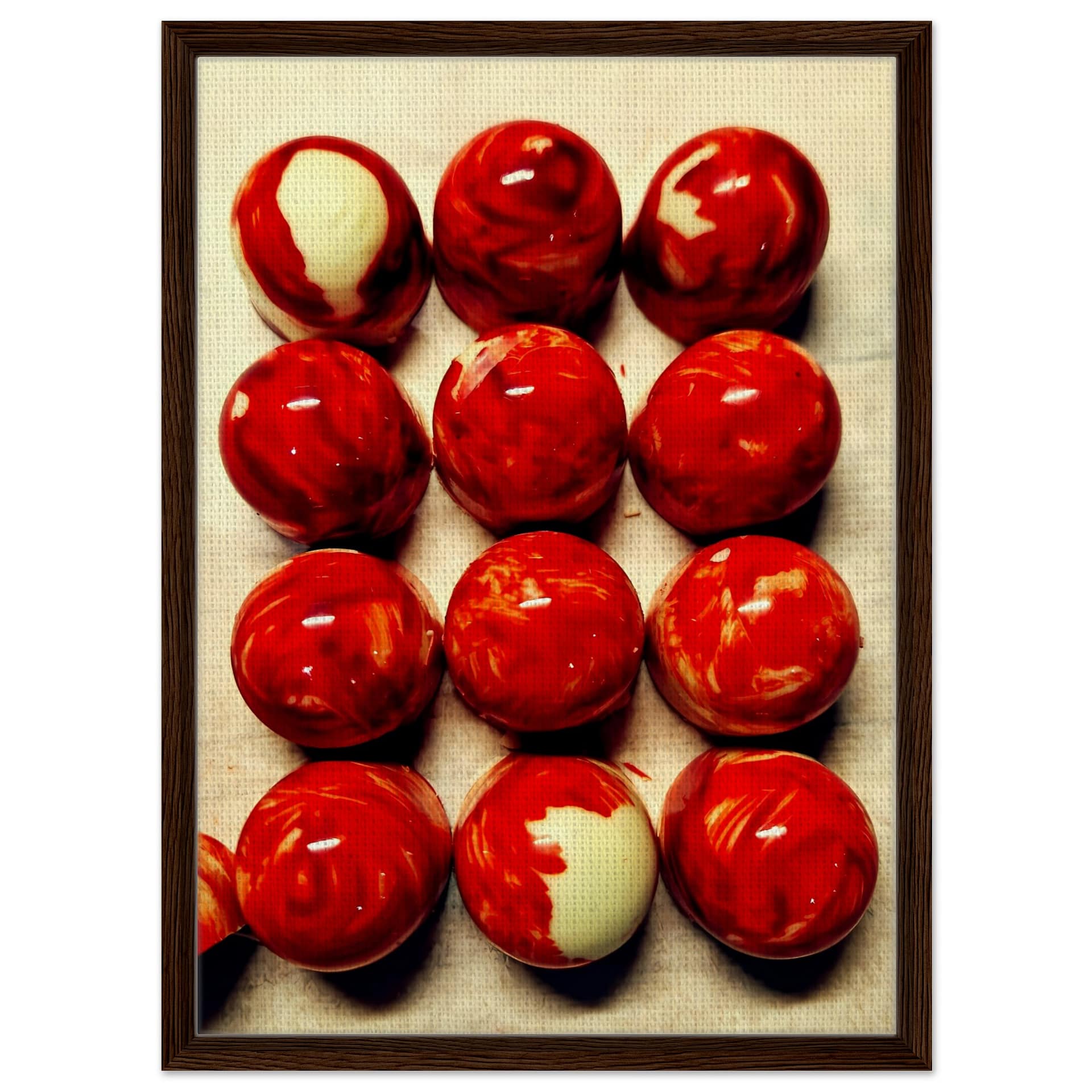 Bon Bon Framed Canvas