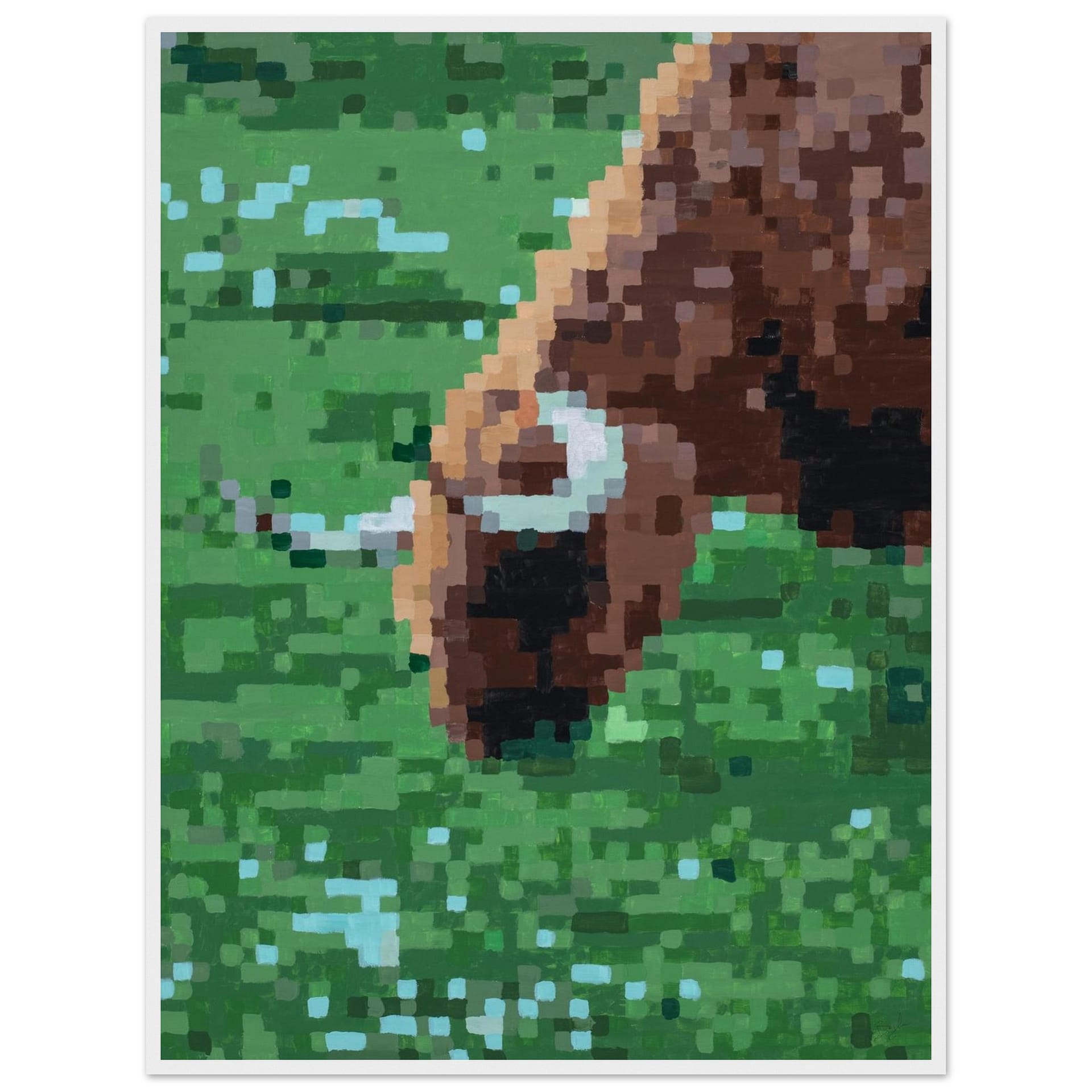 Highland Cow – Fine Art Framed Poster